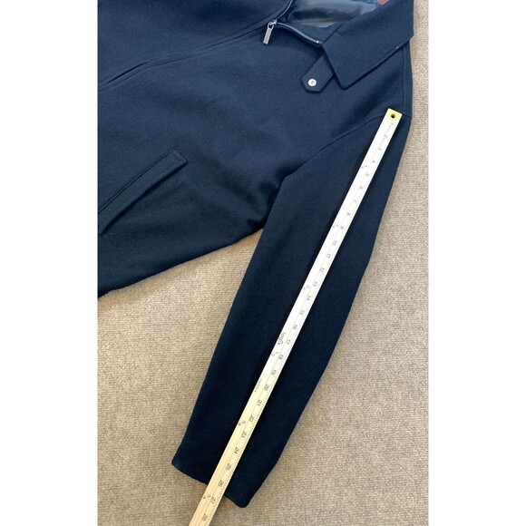 Perry Ellis Wool Jacket Mens XXL Military Bomber Lined‎ Zip Up - Picture 9 of 14